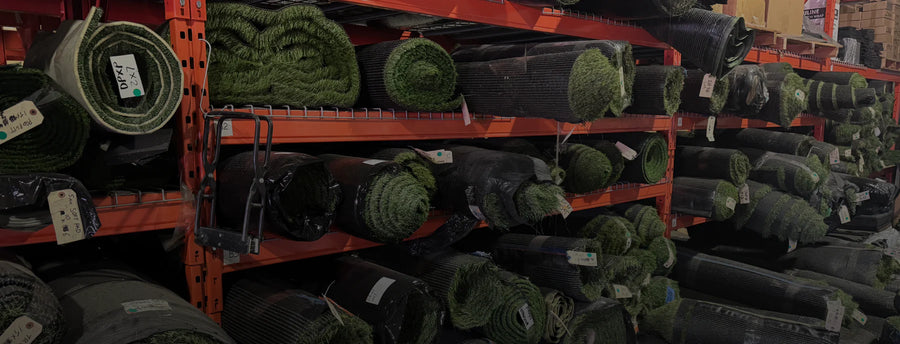 Clearance artificial grass and turf remnants in Florida
